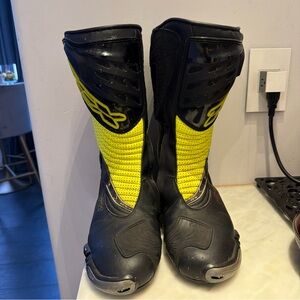 TCX S-R1 motorcycle racing boots size 12/45